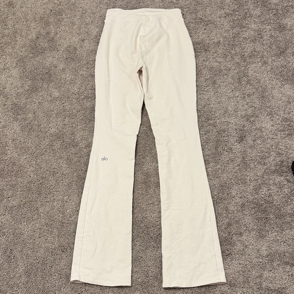 ALO Yoga Cream Flare Pants